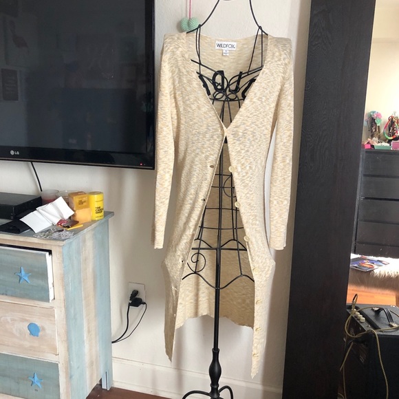 Wildfox Golden Long Jacket No Tags Never Worn - Picture 2 of 5